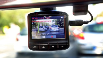 Dashcam-Fahrzeug