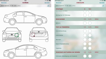 Toyota Direktannahme-App