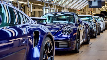Porsche-Produktion in Zuffenhausen