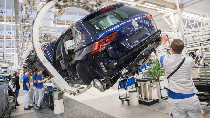 Deutsche VW-Standorte im Überblick VW-Werk Wolfsburg, Produktion